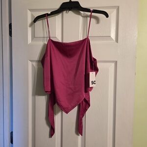 Kohl's Vibrant Pink Camisole Top